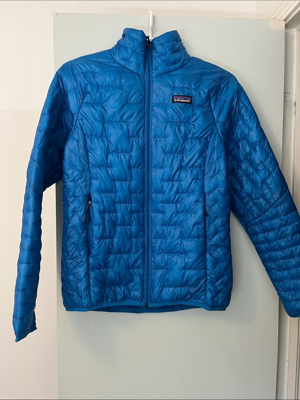 Patagonia micro puff Blue Quilted Insulated Jacket